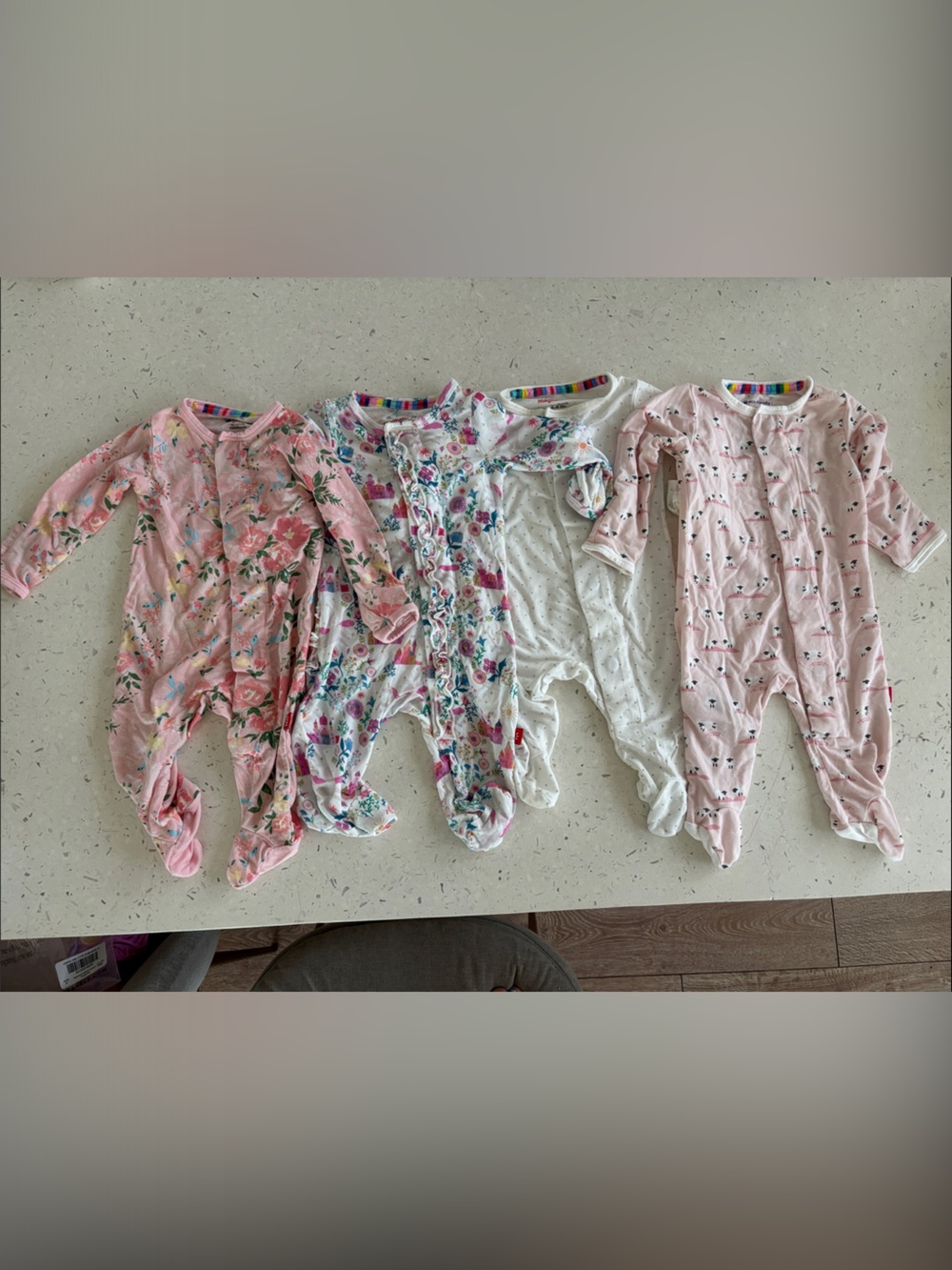 Magnetic Me lot of newborn pajamas
